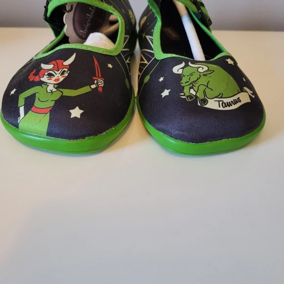 Hot Chocolate Chocolaticas Zodiac Taurus Mary Janes, BNWT, Size 35 - Picture 3 of 11